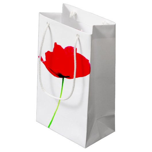 POPPY Collectie 01 Gift Bag Klein Cadeauzakje (Achterkant Gekanteld)