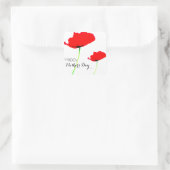 POPPY Collectie 01 Moederdag Square Stickers (Tas)