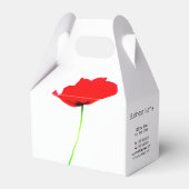 POPPY Collectie 01 Poppyseed Cookies Favor Box Bedankdoosjes (Achterkant)