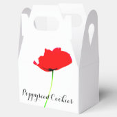 POPPY Collectie 01 Poppyseed Cookies Favor Box Bedankdoosjes (Geopend)