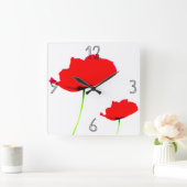 POPPY Collectie 01 wandklok (Huis)