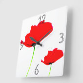 POPPY Collectie 01 wandklok (Hoek)