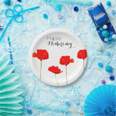 POPPY Collectie 04 Moederdag Borden papier Papieren Bordje (Feest)