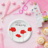POPPY Collectie 04 Moederdag Borden papier Papieren Bordje (Feest)