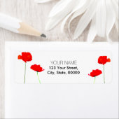 POPPY Collectie 04 Retouradreslabels Etiket (Insitu)