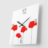 POPPY Collectie 04 wandklok (Hoek)