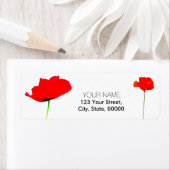 POPPY Collectie 05 Retouradreslabels Etiket (Insitu)