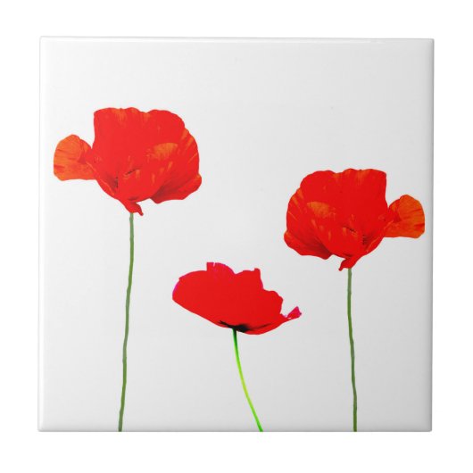 POPPY Collectie 05 Tile Tegeltje (Voorkant)