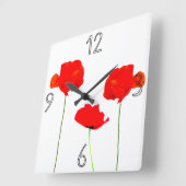 POPPY Collectie 05 wandklok (Hoek)