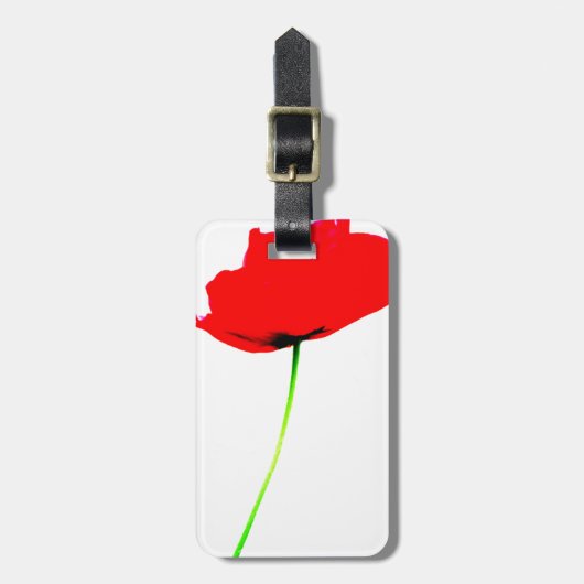 POPPY COLLECTIE 1 BAGAGELABEL MOEDERDAG (Voorkant verticaal)