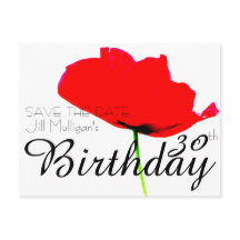 POPPY Collectie 30e verjaardag Bewaar de datum