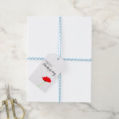 POPPY Collectie Moederdag Gift Label Cadeaulabel (Met Touw)