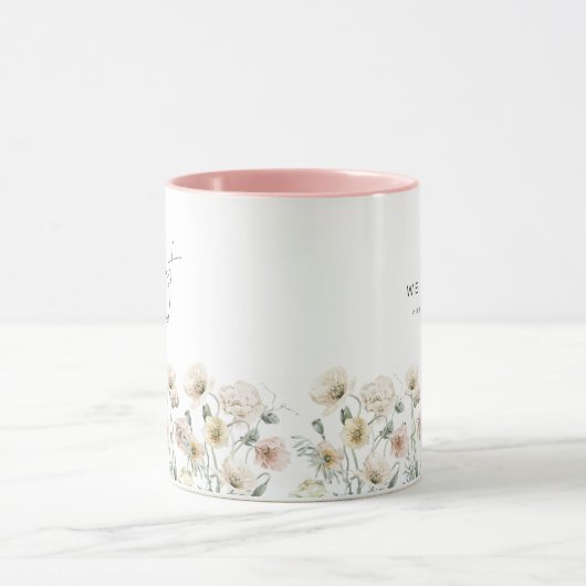 POPPY Cute Pastel Wildflower World's Best Grandma Mok (Midden)