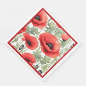 Poppy Day Paper Servet (Hoek)