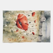 Poppy Day v.2 Theedoek (Horizontaal)