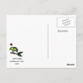 "POPPY" DE LAGE VOGELS BRIEFKAART (Achterkant)