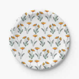 Poppy decoratief papier Borden Papieren Bordje