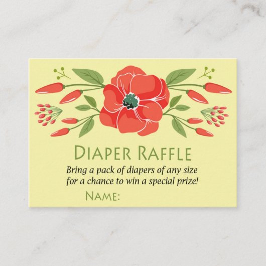 Poppy Diaper Raffle Tickets (Voorkant)