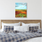 Poppy Dreams Giclee Canvas Afdruk (Insitu (Slaapkamer))