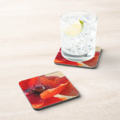 Poppy en Ephemera Digital Art Onderzetter (Rechterzijde)