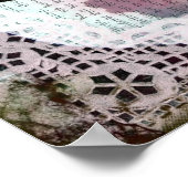 Poppy en Lace Poster (Hoek)