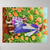 Poppy Fairies met Unicorn Speelgoed Poster (Voorkant)