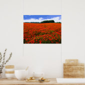 POPPY FIELD 3 POSTER (Keuken)