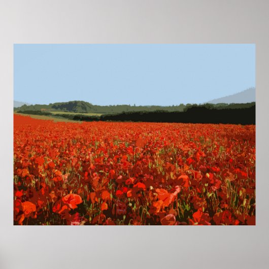 POPPY FIELD 4 POSTER (Voorkant)