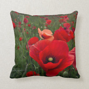 Poppy Field American Mojo Pillow/Hoesje Kussen