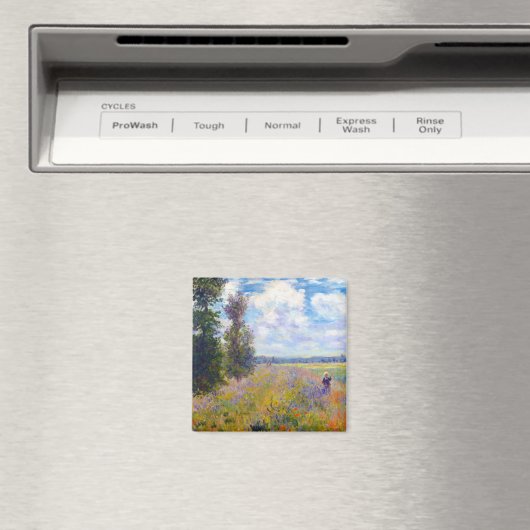 Poppy Field, Argenteuil, 1875 Claude Monet Magneet (Insitu (Vaatwasser))