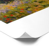 Poppy Field, Argenteuil, 1875 Claude Monet Poster (Hoek)