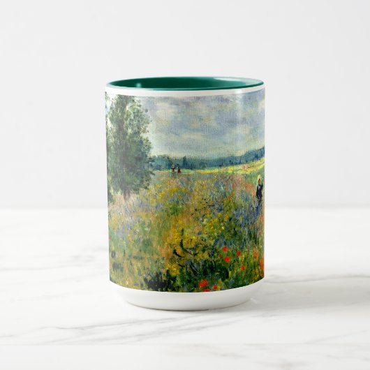 Poppy Field, Argenteuil - Fine art van Claude Mone Mok (Midden)