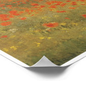 Poppy Field at Argenteuil, 1873 Poster (Hoek)