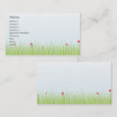 Poppy Field - Business Visitekaartje (Voorkant / Achterkant)