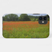 Poppy field, Chiusi, Italië Case-Mate iPhone Case (Achterkant (horizontaal))