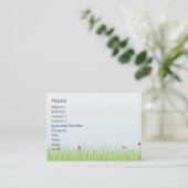 Poppy Field - Chubby Visitekaartje (Staand voorkant)