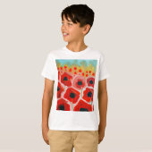 Poppy Field Collectie T-shirt (Voorkant volledig)