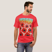 Poppy Field Collectie T-shirt (Voorkant volledig)
