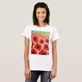 Poppy Field Collectie T-shirt (Voorkant volledig)