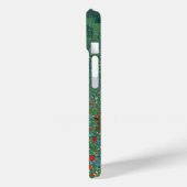 Poppy Field door Gustav Klimt,  Art Nouveau Case-Mate iPhone Case (Achterkant / Links)