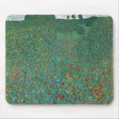 Poppy Field door Gustav Klimt,  Art Nouveau Muismat (Voorkant)