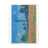 "POPPY FIELD. GIVERNY" VAN CLAUDE MONET MAGNEET (Verticaal)