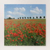 Poppy Field in Bloom Legpuzzel (Verticaal)