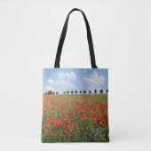 Poppy Field in Bloom Tote Bag (Voorkant)