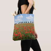 Poppy Field in Bloom Tote Bag (Dichtbij)