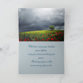 POPPY FIELD JUBILEUM VAN EEN DOOD KAART (Binnen)