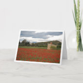 Poppy Field Landscape Kaart (Voorkant)