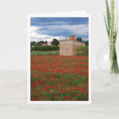 Poppy Field Landscape Kaart (Voorkant)