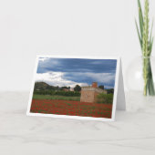 Poppy Field Landscape Kaart (Voorkant)