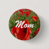 Poppy Field Mam Button (Voorkant)